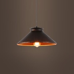 Lampada a sospensione in metallo di Retro Designers