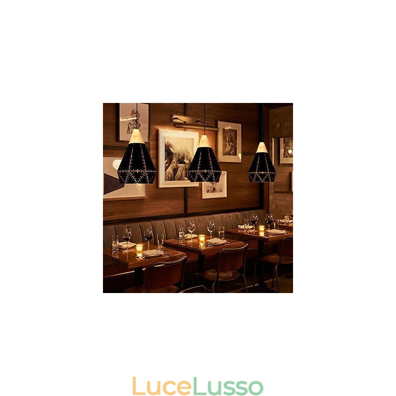 Retro Classic Metal Ceiling Lights Semplici lampade a sospensione Lampada a sospensione da bar