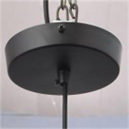 Lampadario singolo in vetro minimalista retrò americano