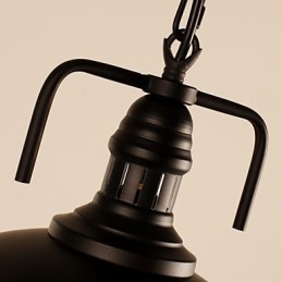 Lampada a sospensione in stile mini ciotola retrò classica tradizionale