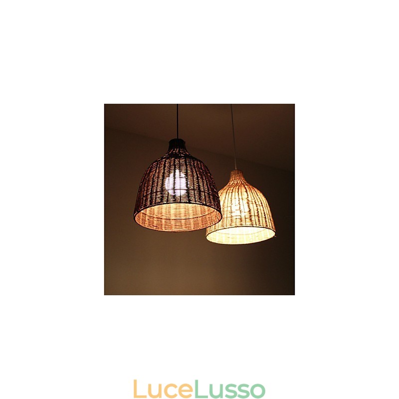 Stile rurale Cany Art Creativo fatto a mano da The Cane Makes Up Droplight Lampada