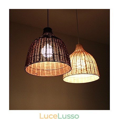 Stile rurale Cany Art Creativo fatto a mano da The Cane Makes Up Droplight Lampada Stile rurale Cany Art Creativo fatto a mano da The Cane Makes Up Droplight Lampada