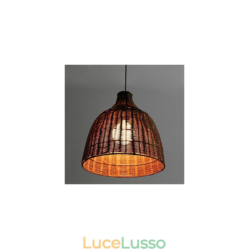 Stile rurale Cany Art Creativo fatto a mano da The Cane Makes Up Droplight Lampada