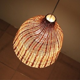 Stile rurale Cany Art Creativo fatto a mano da The Cane Makes Up Droplight Lampada