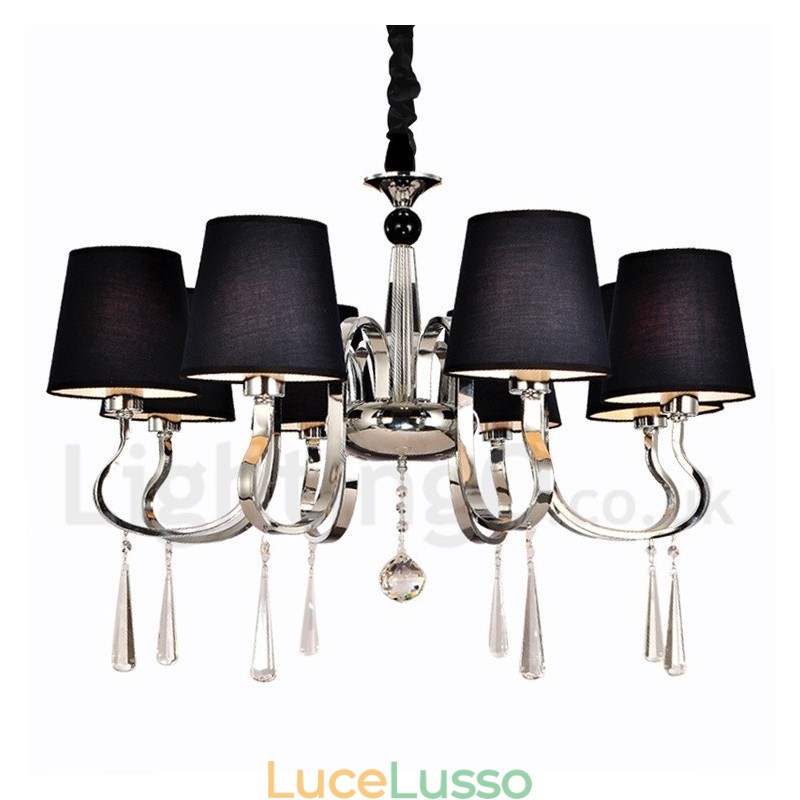 Moderno Contemporaneo Tradizionale Classico Rustico Lodge Vintage Country Isola Lampadario in metallo cromato