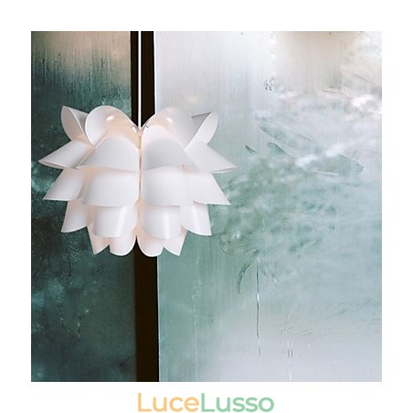Lampada a goccia con loto bianco, moderna e contratta, idea nordica Lampada a goccia con loto bianco, moderna e contratta, idea nordica
