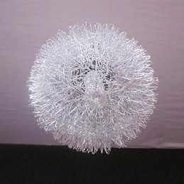 Lampada a sospensione moderna e contemporanea in metallo a forma di globo