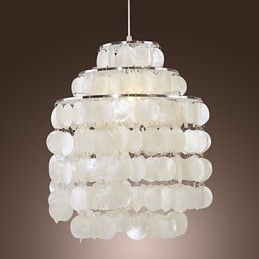 Lampada a sospensione cromata moderna e contemporanea in stile mini