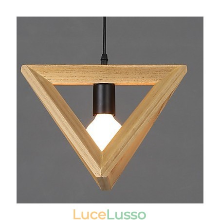 Moderna lampada a sospensione in legno Lampade a sospensione semplici Lampada a sospensione da bar Moderna lampada a sospensione in legno Lampade a sospensione semplici Lampada a sospensione da bar