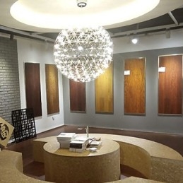 Lampadario contemporaneo creativo rotondo Droplight Lampada Luce