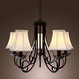 Lampadario tradizionale classico in ottone antico