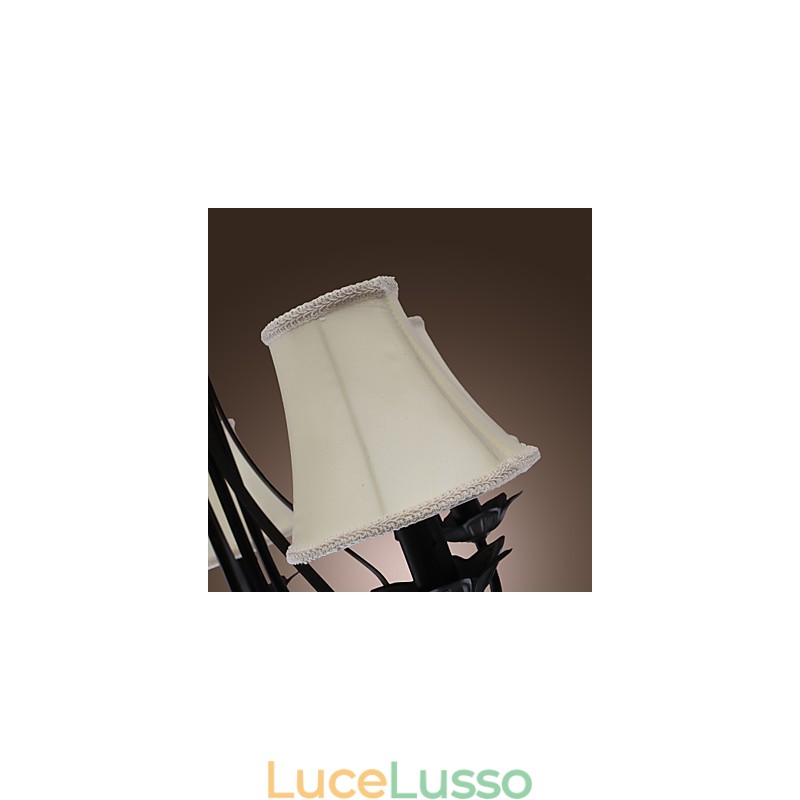Lampadario tradizionale classico in ottone antico