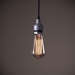 Pendente Rustico Lodge Vintage Retro Pranzo Shopping Negozio Metallo