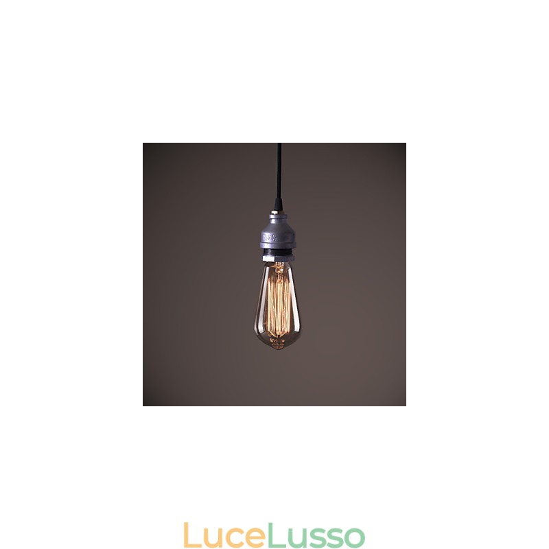 Pendente Rustico Lodge Vintage Retro Pranzo Shopping Negozio Metallo