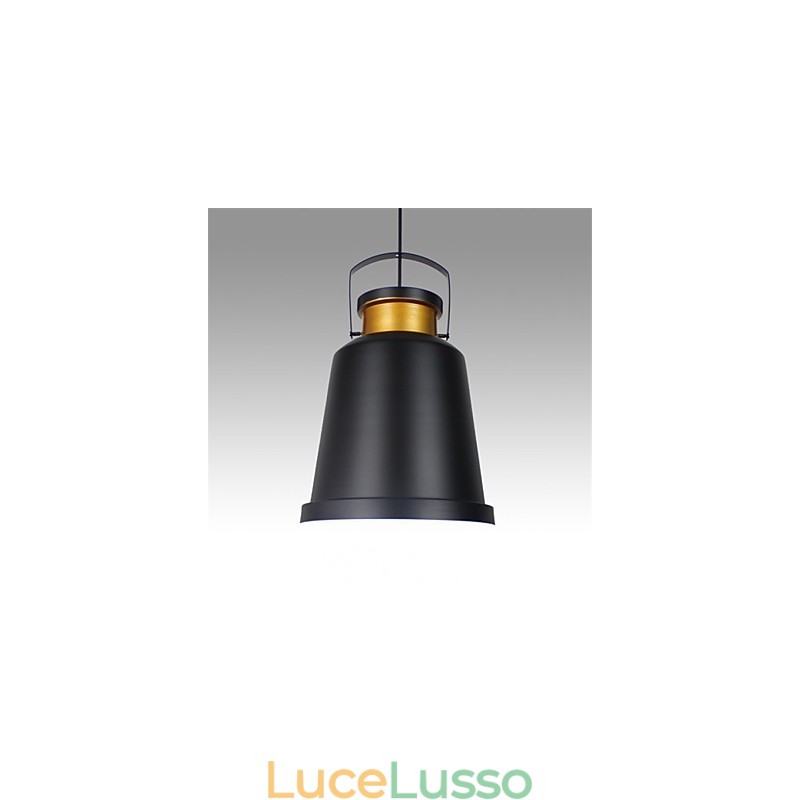 Lampada a sospensione retrò in metallo Lampada a sospensione da caffè