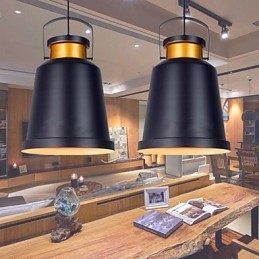 Lampada a sospensione retrò in metallo Lampada a sospensione da caffè