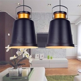 Lampada a sospensione retrò in metallo Lampada a sospensione da caffè