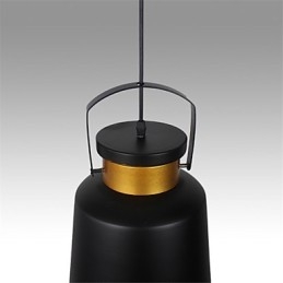 Lampada a sospensione retrò in metallo Lampada a sospensione da caffè