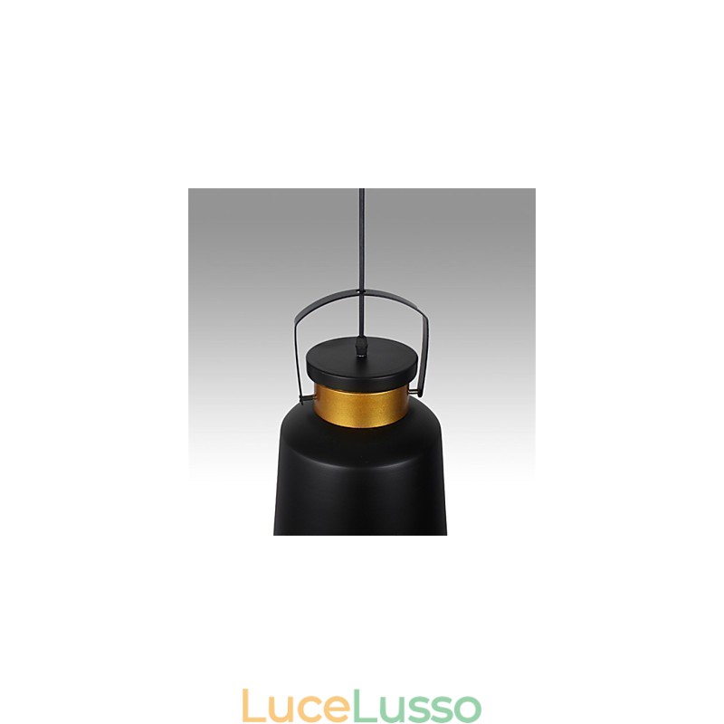 Lampada a sospensione retrò in metallo Lampada a sospensione da caffè