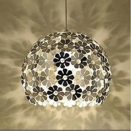 Moderna sfera di fiori di prugna a testa singola in cristallo a goccia