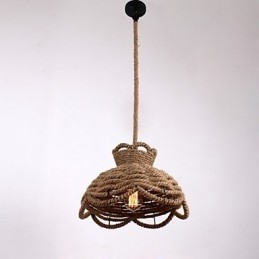 Lampade a sospensione Mini Style Modern Contemporary Country Rope Lighting
