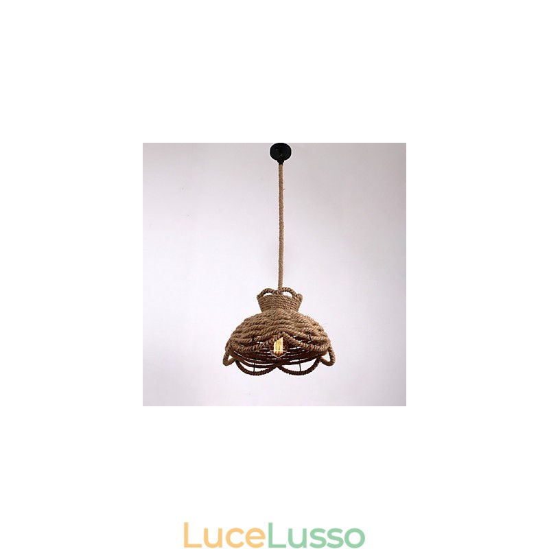 Lampade a sospensione Mini Style Modern Contemporary Country Rope Lighting