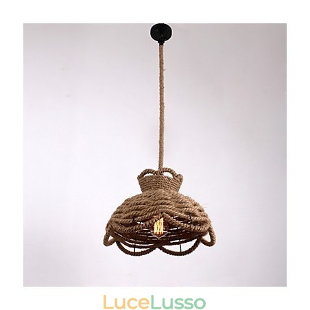 Lampade a sospensione Mini Style Modern Contemporary Country Rope Lighting Lampade a sospensione Mini Style Modern Contemporary Country Rope Lighting