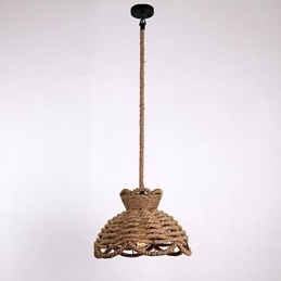 Lampade a sospensione Mini Style Modern Contemporary Country Rope Lighting