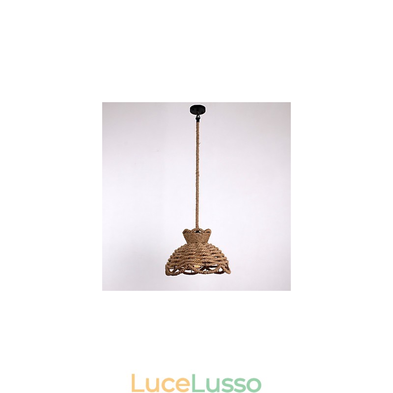 Lampade a sospensione Mini Style Modern Contemporary Country Rope Lighting