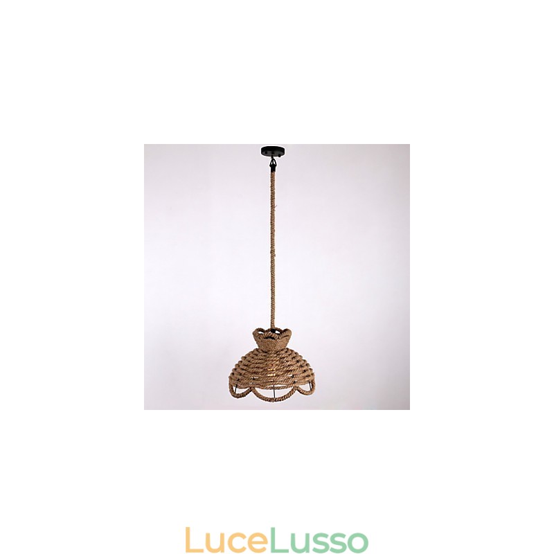 Lampade a sospensione Mini Style Modern Contemporary Country Rope Lighting