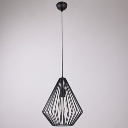 Mini pendente diamanti lampada 1 luce lavorazione pittura