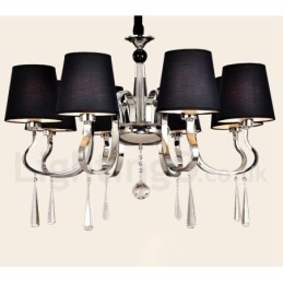 Moderno Contemporaneo Tradizionale Classico Rustico Lodge Vintage Country Isola Lampadario in metallo cromato