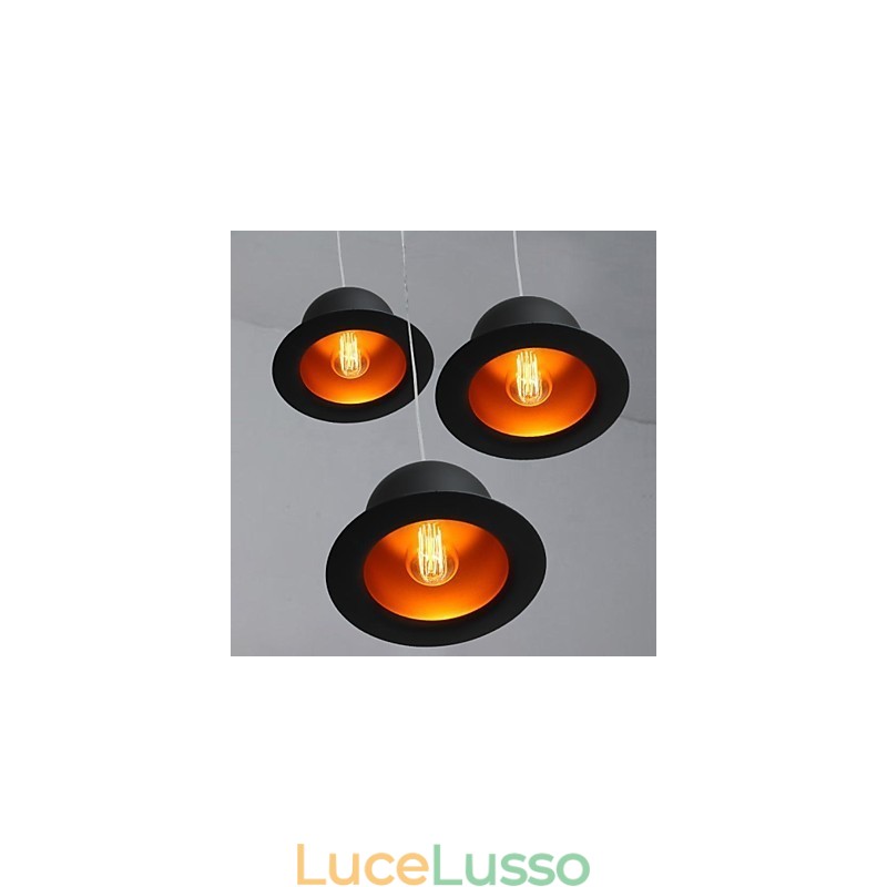 Europeo Britannico Cerimonia Cappello Rurale Stile Moda Creativo Cupola Lampada Luce