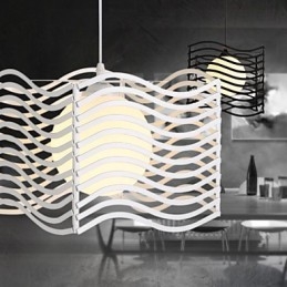Lampada a sospensione moderna in metallo contemporaneo
