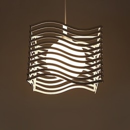 Lampada a sospensione moderna in metallo contemporaneo