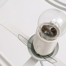 Lampada a sospensione moderna in metallo contemporaneo