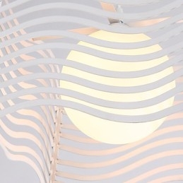 Lampada a sospensione moderna in metallo contemporaneo