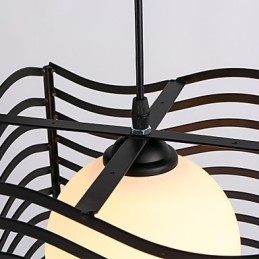 Lampada a sospensione moderna in metallo contemporaneo