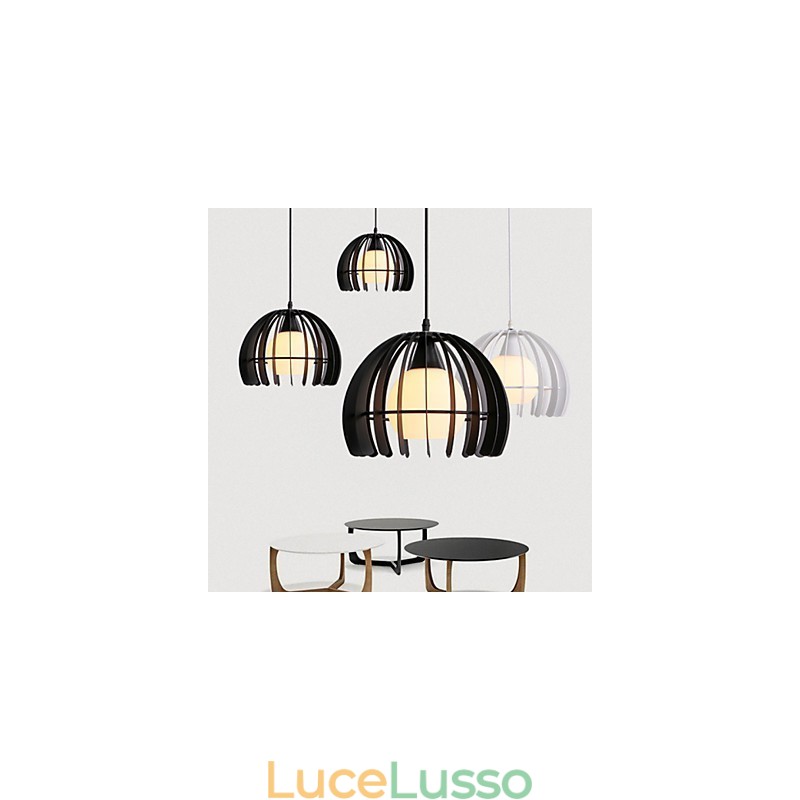 Lampada a sospensione moderna in metallo contemporaneo
