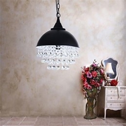 Lampadario in ferro a forma di mela, stile retrò minimalista americano, con una sola testa
