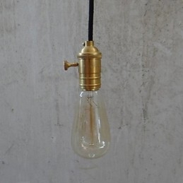Lampada a sospensione in ottone vintage classica tradizionale