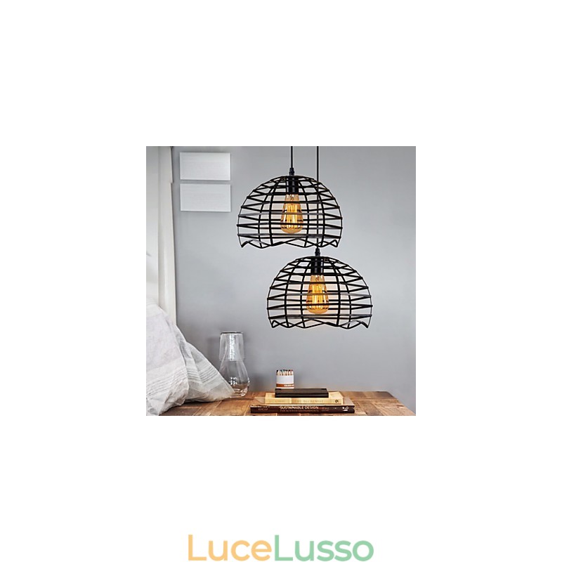 Retro Classic Metal Ceiling Lights Semplici lampade a sospensione Lampada a sospensione da bar