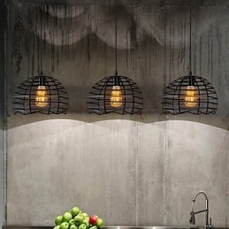 Retro Classic Metal Ceiling Lights Semplici lampade a sospensione Lampada a sospensione da bar