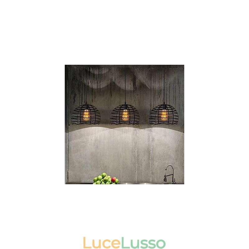 Retro Classic Metal Ceiling Lights Semplici lampade a sospensione Lampada a sospensione da bar