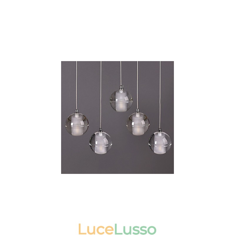1 lampada a sospensione in pietra di cristallo e vetro, lampada a sospensione da caffè, illuminazione decorativa a sospensione