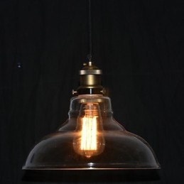 Lampada a sospensione in stile mini ciotola vintage classica tradizionale