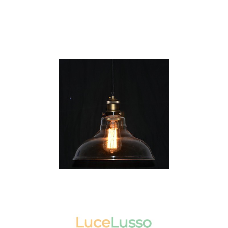 Lampada a sospensione in stile mini ciotola vintage classica tradizionale