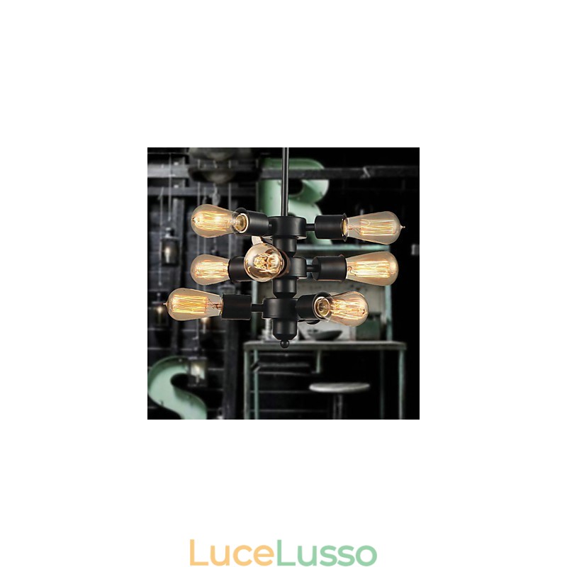 Lampadario retrò Edison