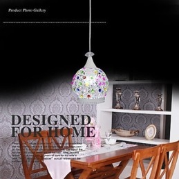 Stile Lampada a sospensione Cristallo Contratto Lampade moderne