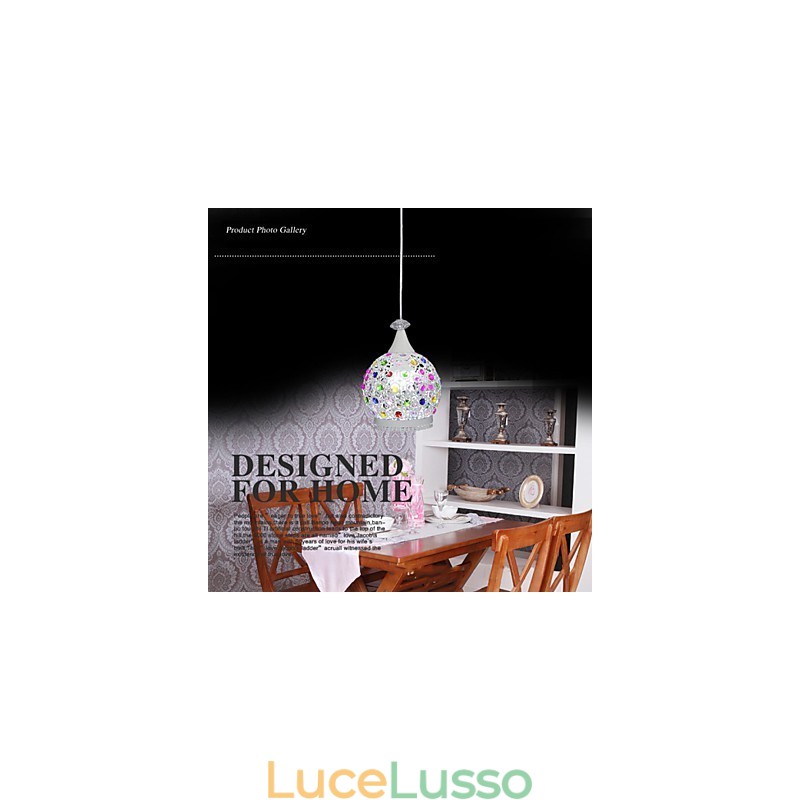 Stile Lampada a sospensione Cristallo Contratto Lampade moderne